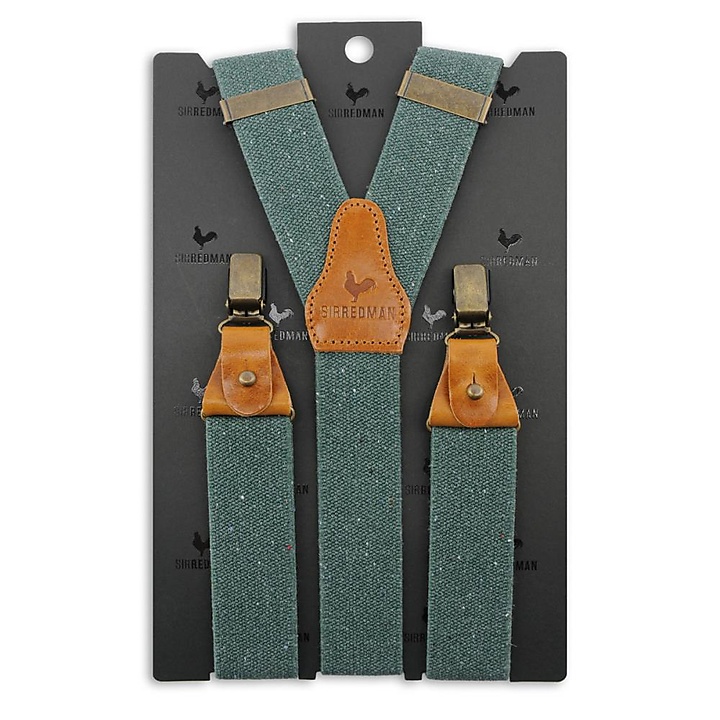 suspenders Richy Recycle green