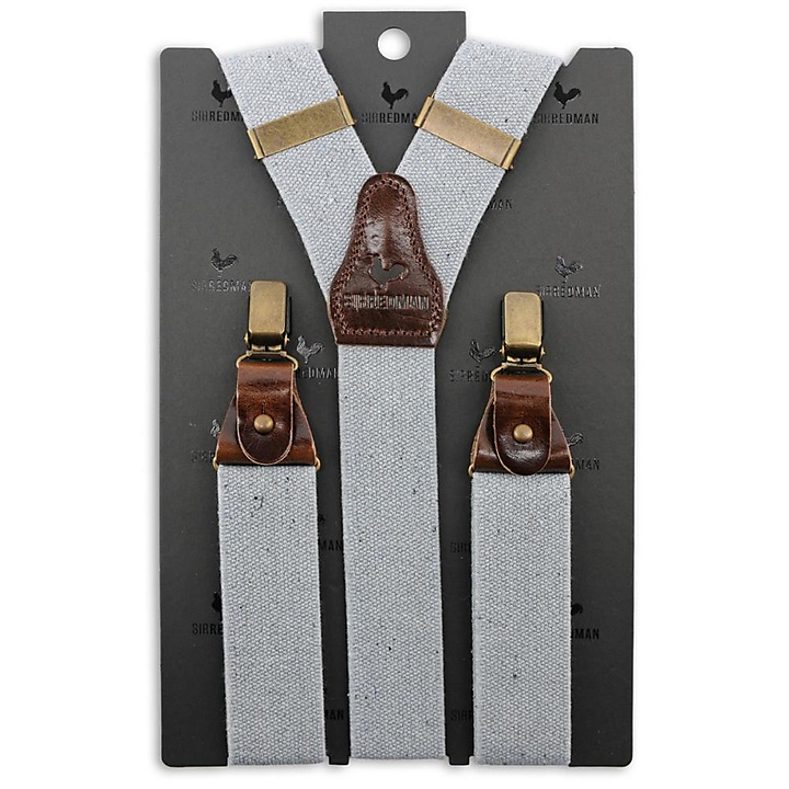 suspenders Richy Recycle grey
