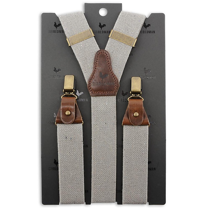 suspenders Richy Recycle taupe