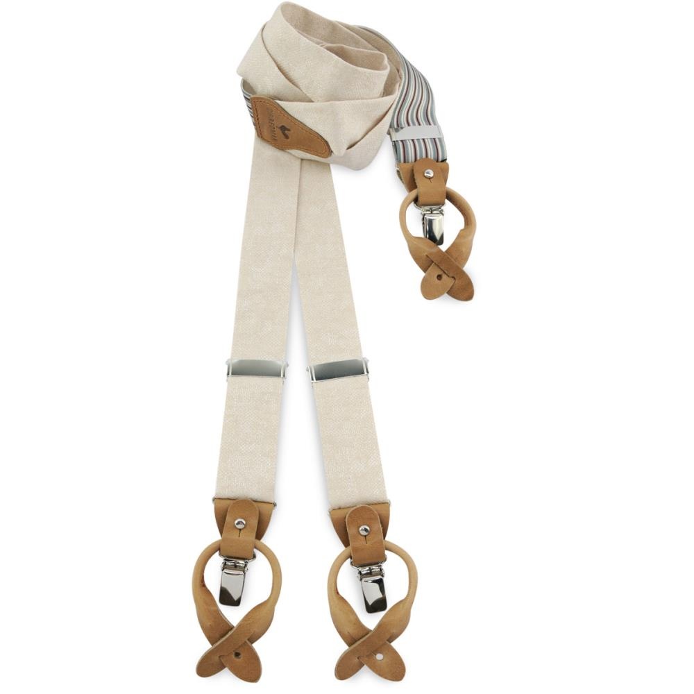 suspenders Sposo Stiloso beige - 1