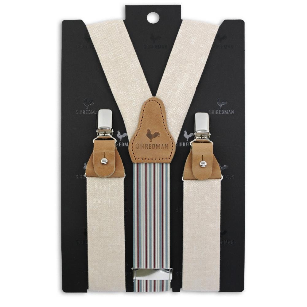 suspenders Sposo Stiloso beige - 2