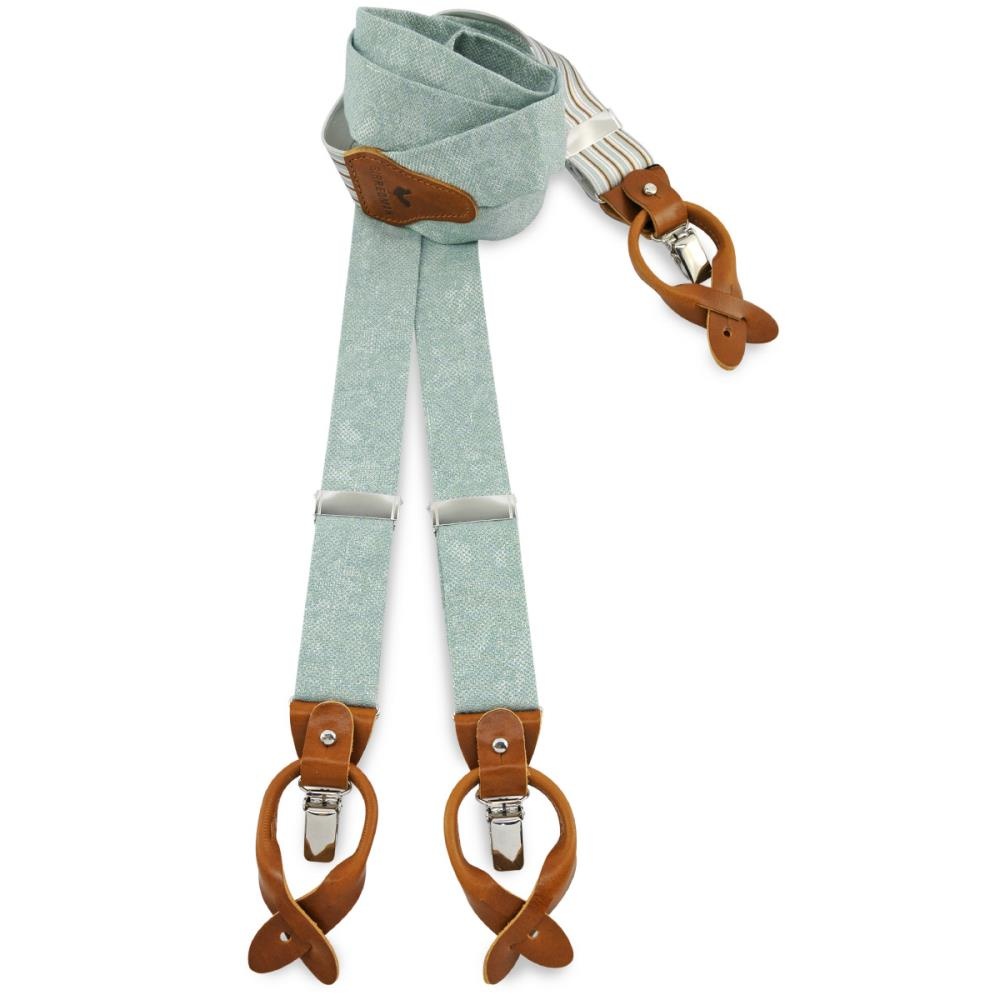 suspenders Sposo Stiloso green - 1