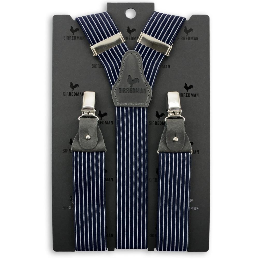 suspenders Striped Gent blue - 2