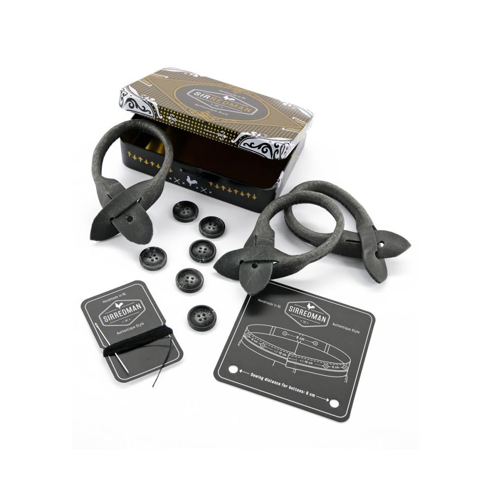 suspenders Striped Gent blue - 3