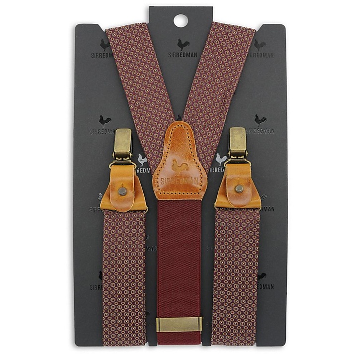 suspenders Talented Tailor bordeaux