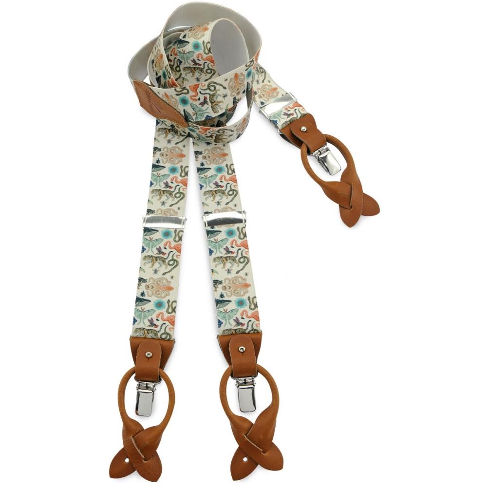 suspenders Vintage Animals - 1