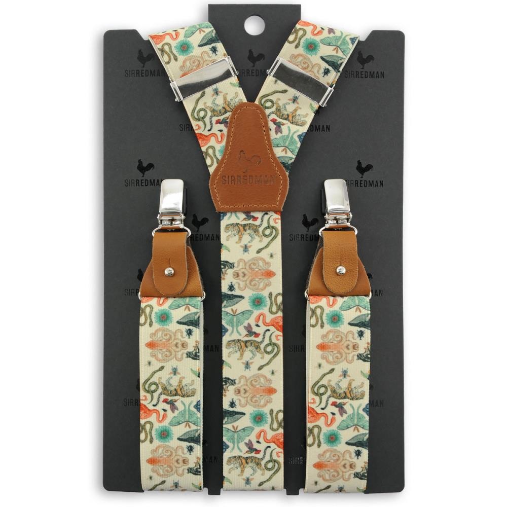 suspenders Vintage Animals - 2