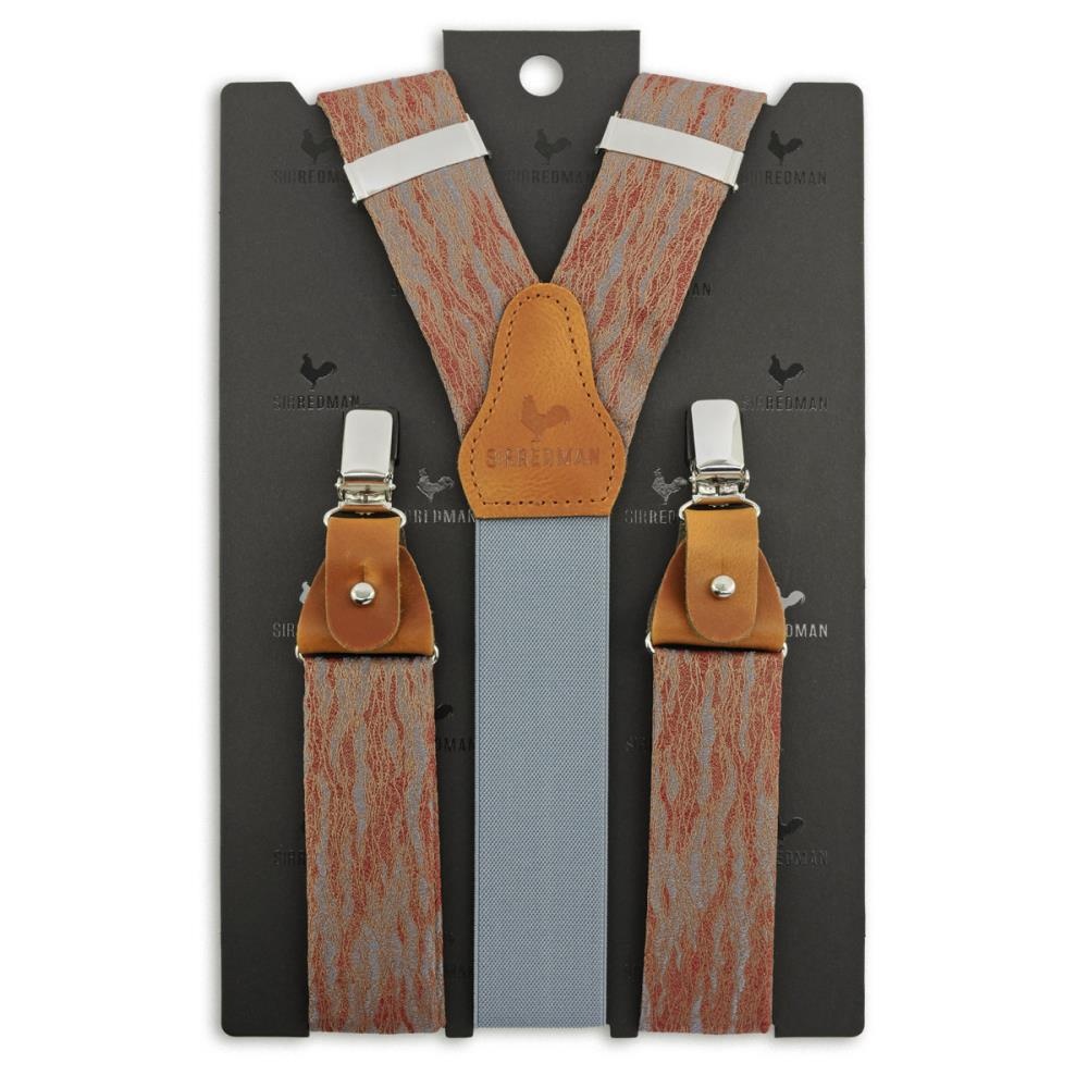 suspenders Walter Waves rust - 2