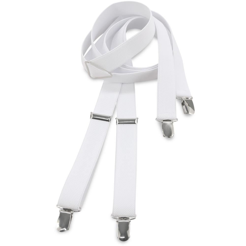 Suspenders white narrow - 1