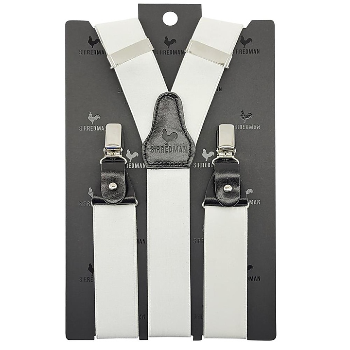 suspenders White Tie