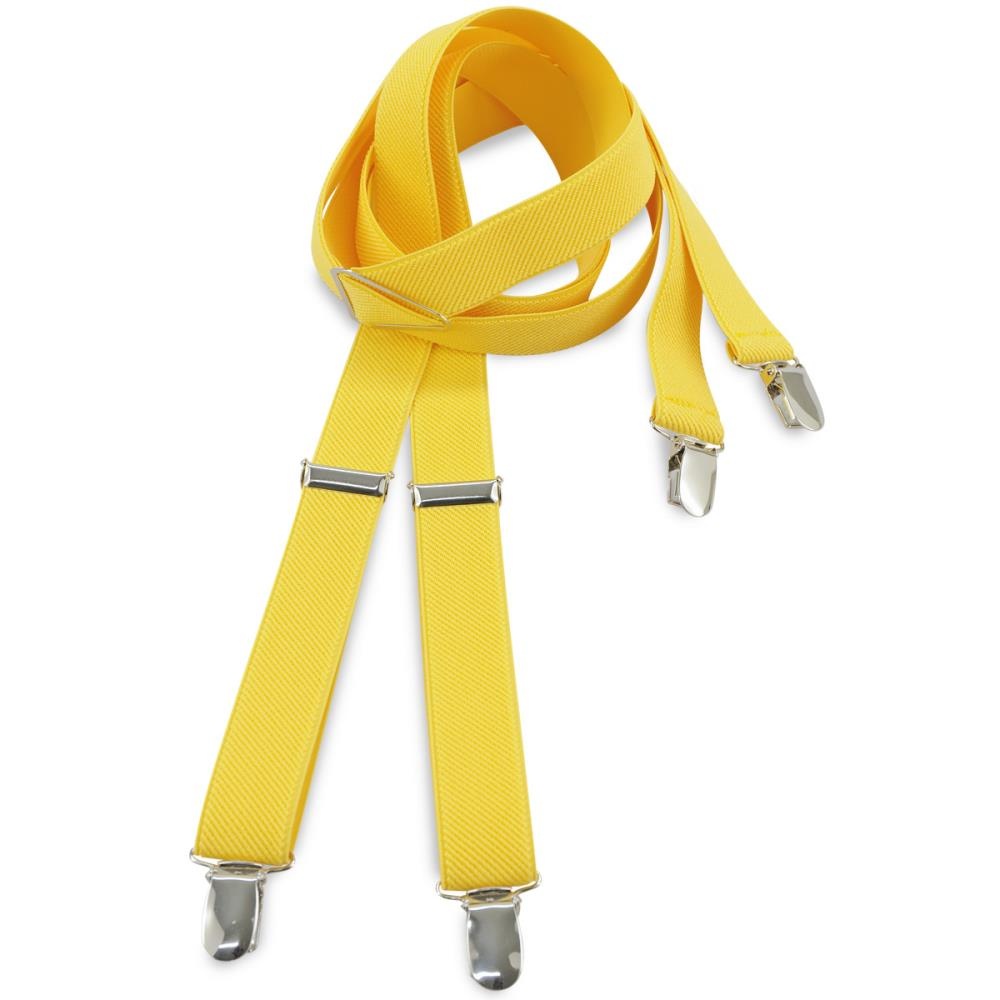 Suspenders yellow narrow - 1