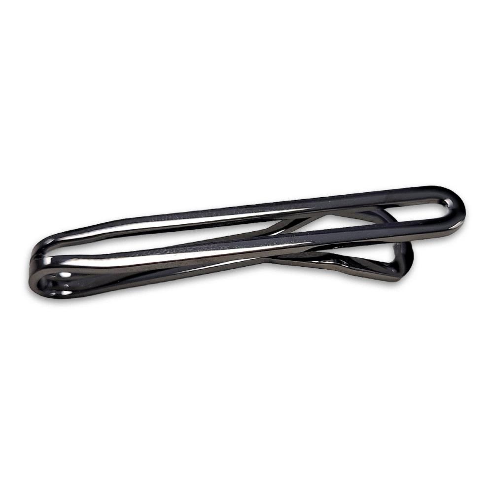 tie pin Spacer gun metal - 1