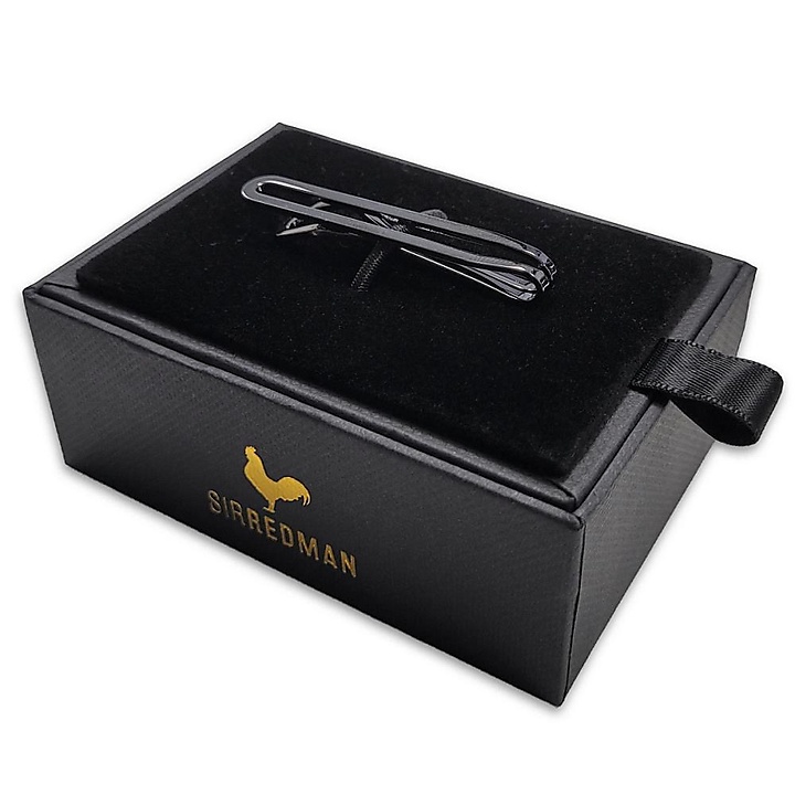 tie pin Spacer gun metal