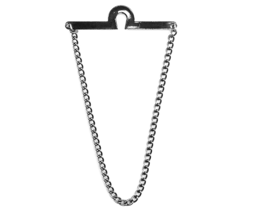 Tie tack chain black - 1