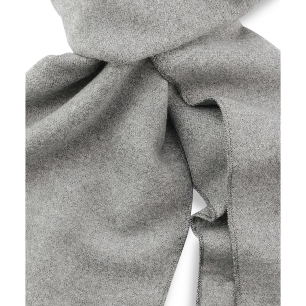 unisex scarf plain viscose grey rectangle - 2