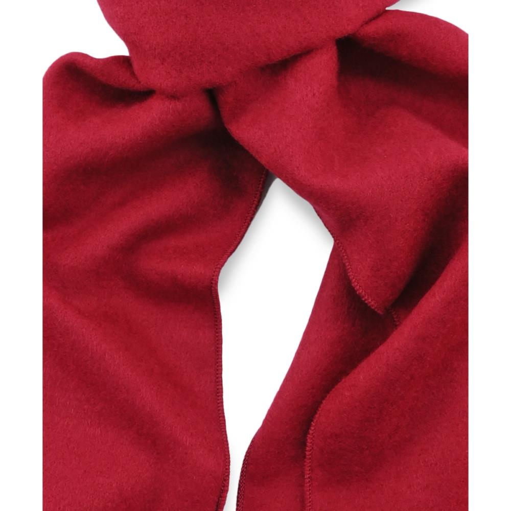 Unisex scarf viscose bordeaux red - 2