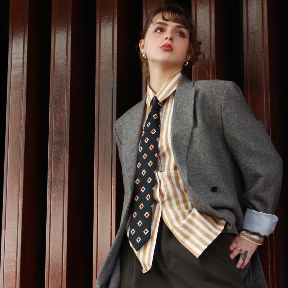 Women's tie Retro Rik - 1