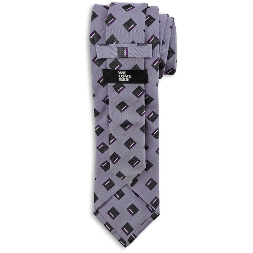 Women's tie Tompson Square lilac - 3