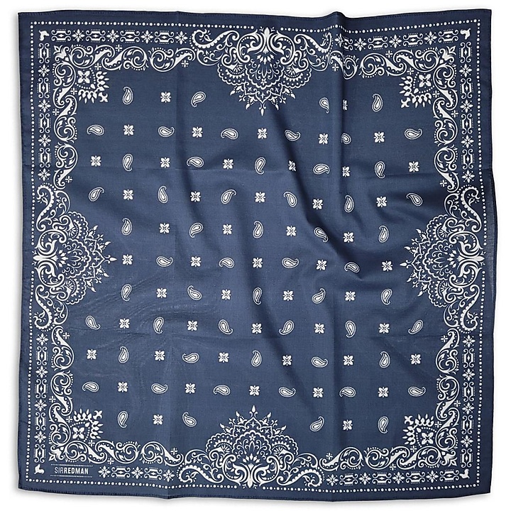 WORK bandana blue