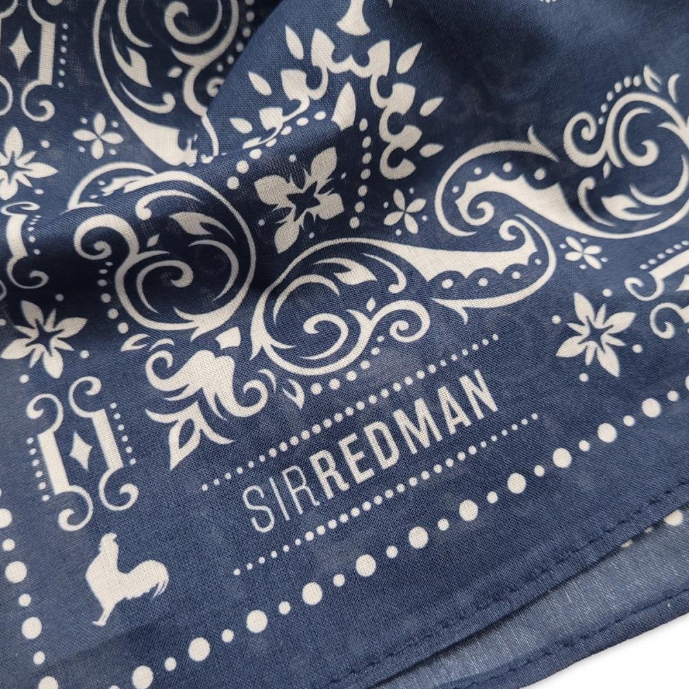 WORK bandana blue - 3