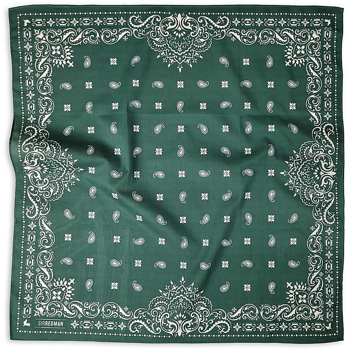 WORK bandana bottle green