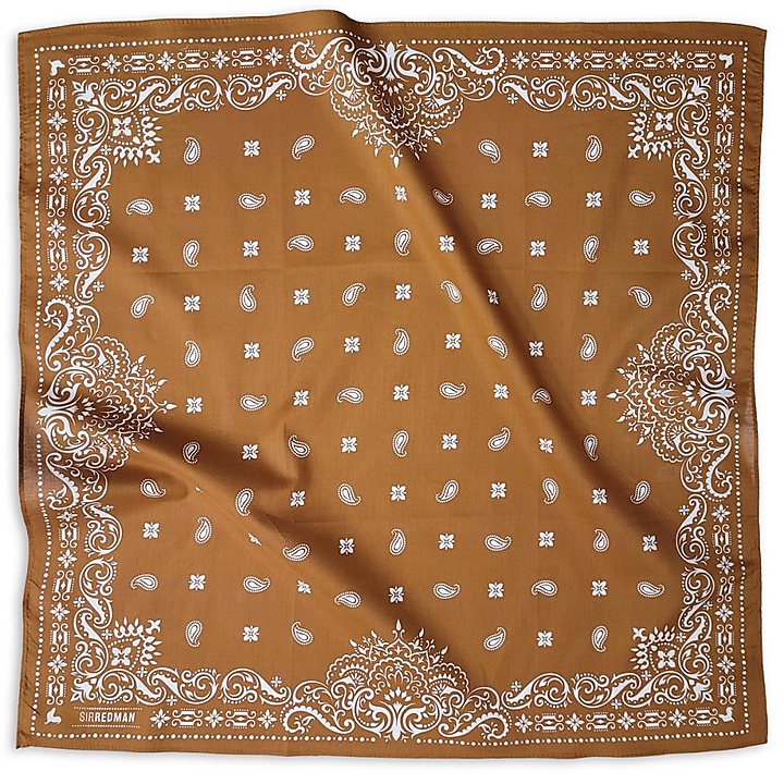 WORK bandana cognac
