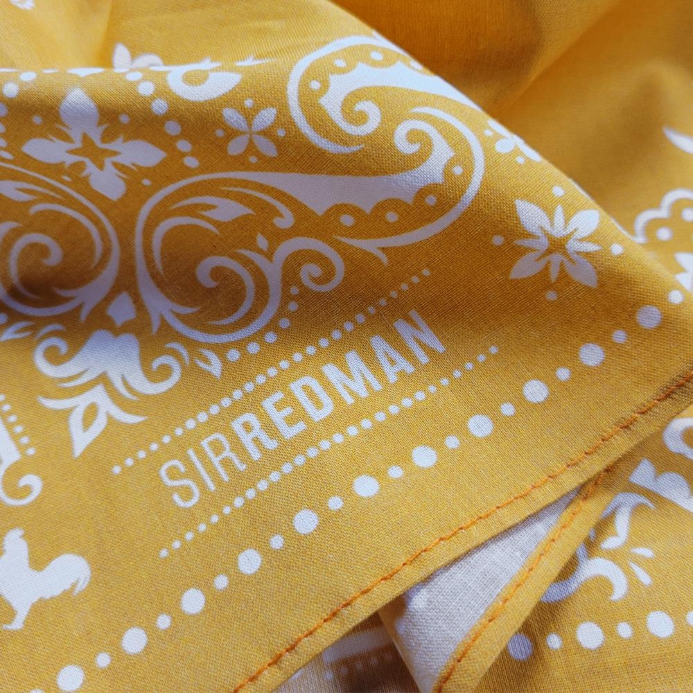 WORK bandana ochre - 3