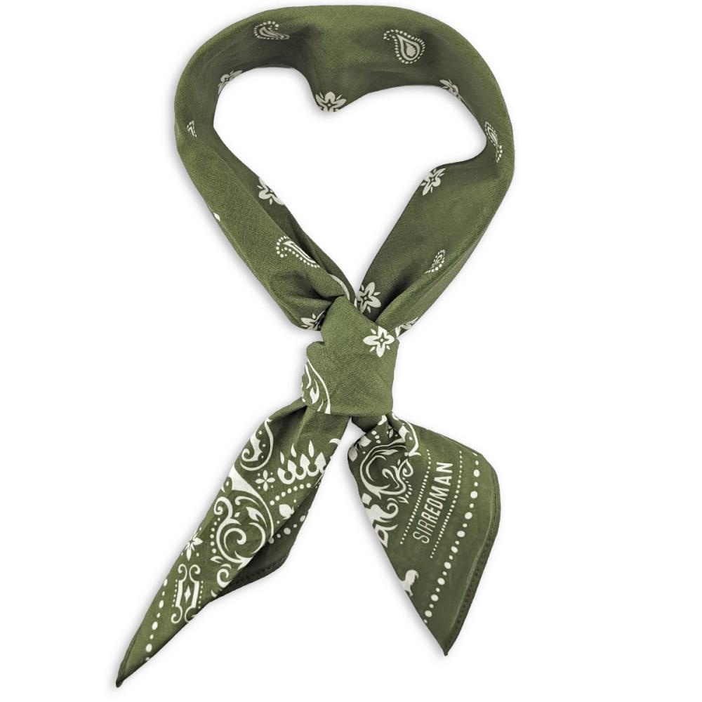WORK bandana olive green - 2