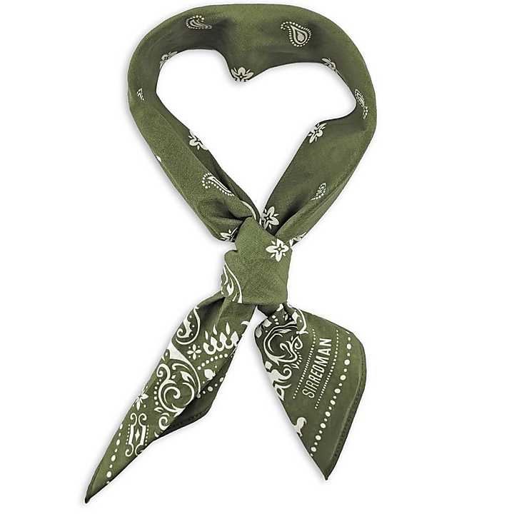 WORK bandana olive green