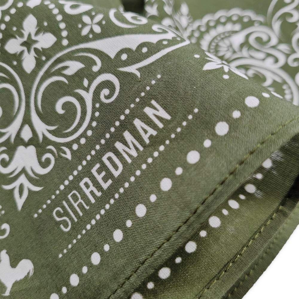 WORK bandana olive green - 3