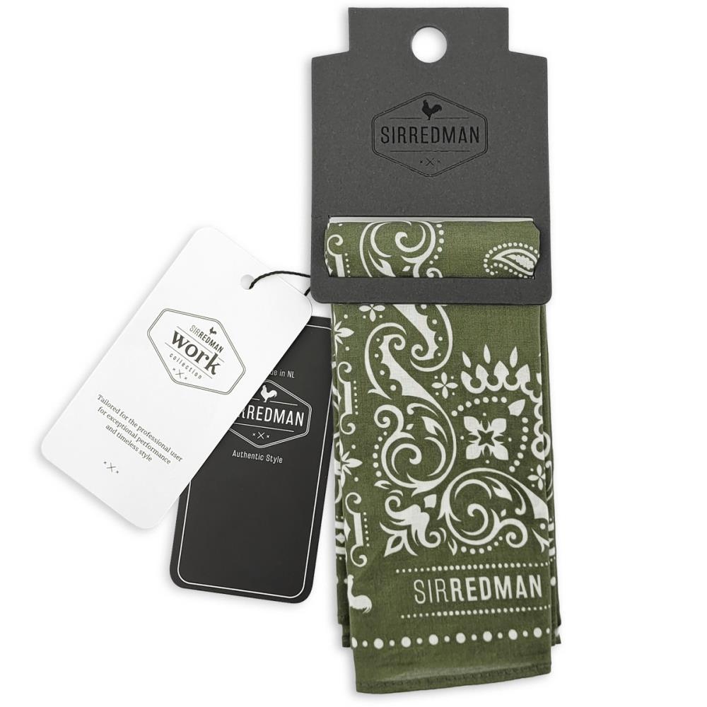 WORK bandana olive green - 5