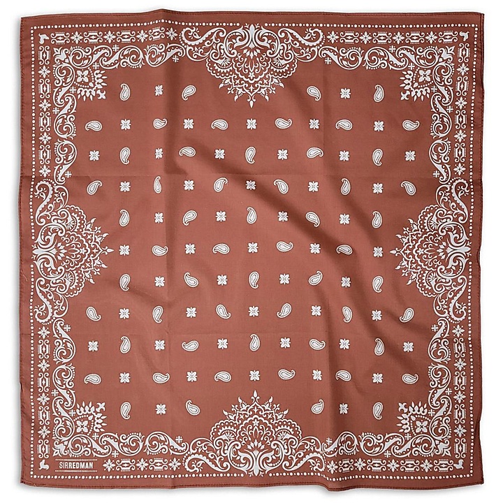 WORK bandana rust