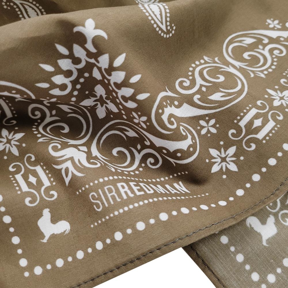 WORK bandana taupe - 3