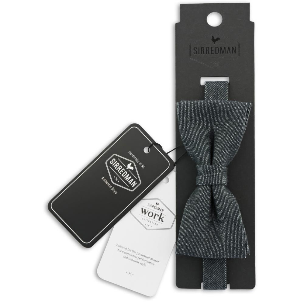 WORK bow tie denim black - 4