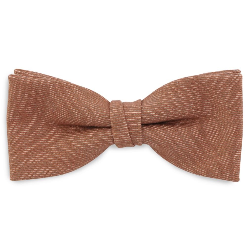 WORK bow tie denim rust - 1