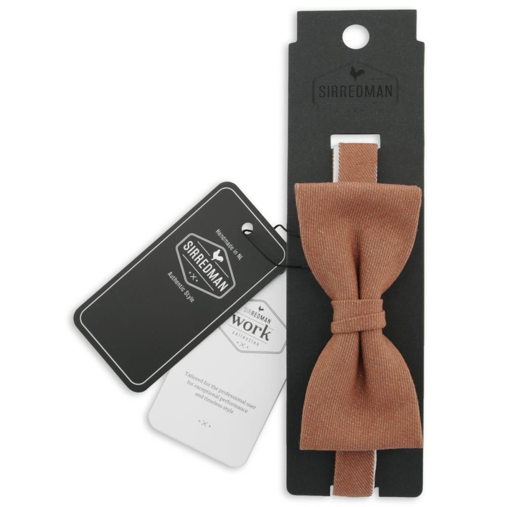 WORK bow tie denim rust - 4