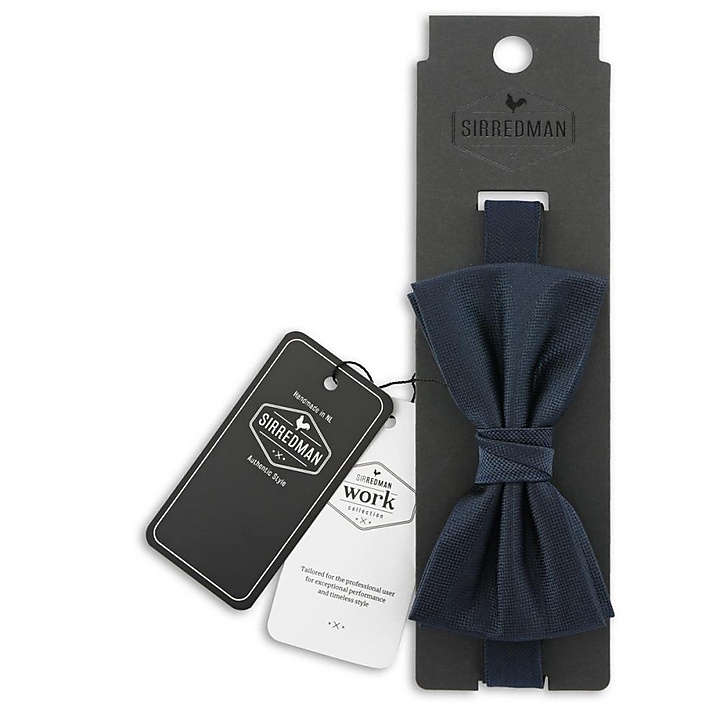 WORK bow tie navy blue