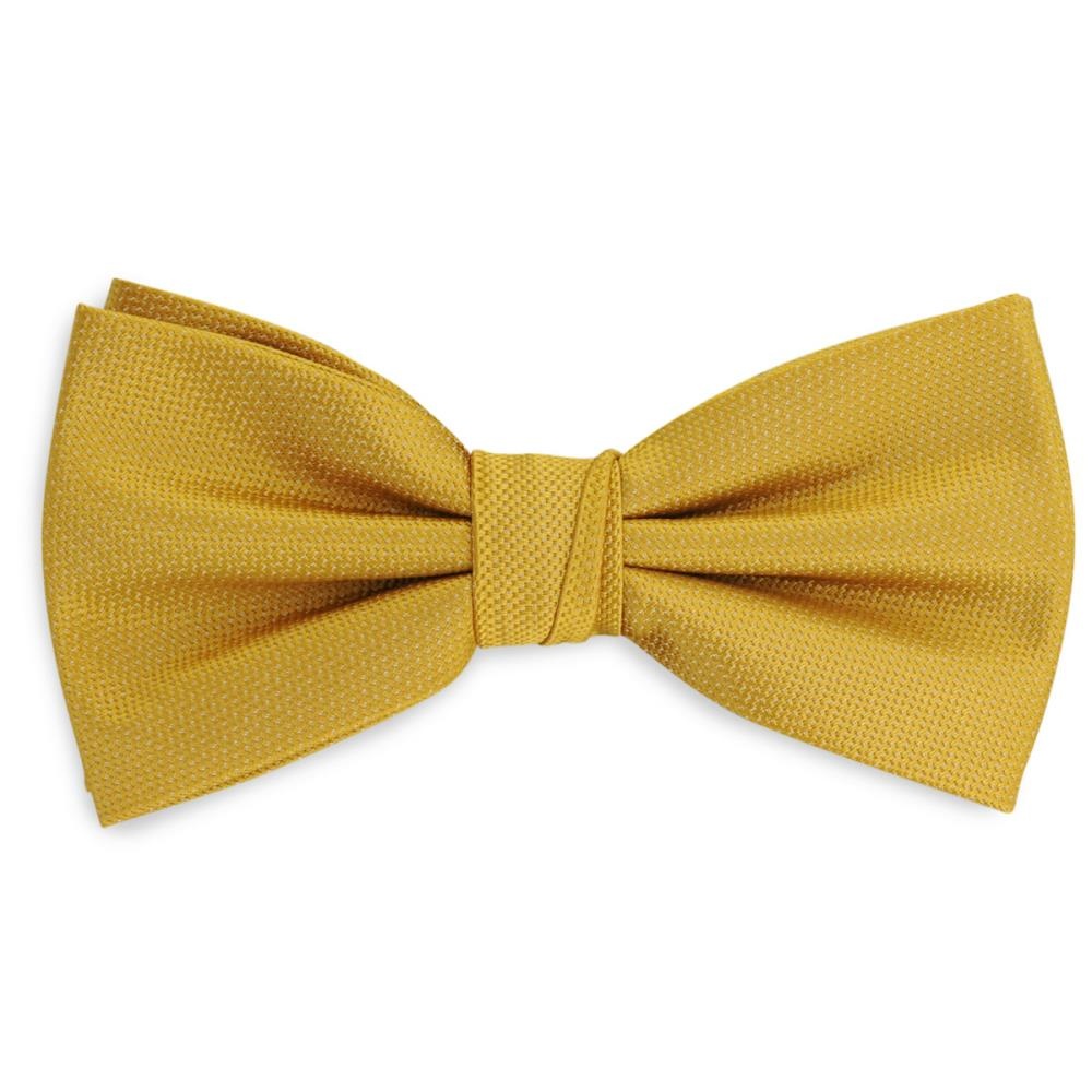 WORK bow tie ochre - 1