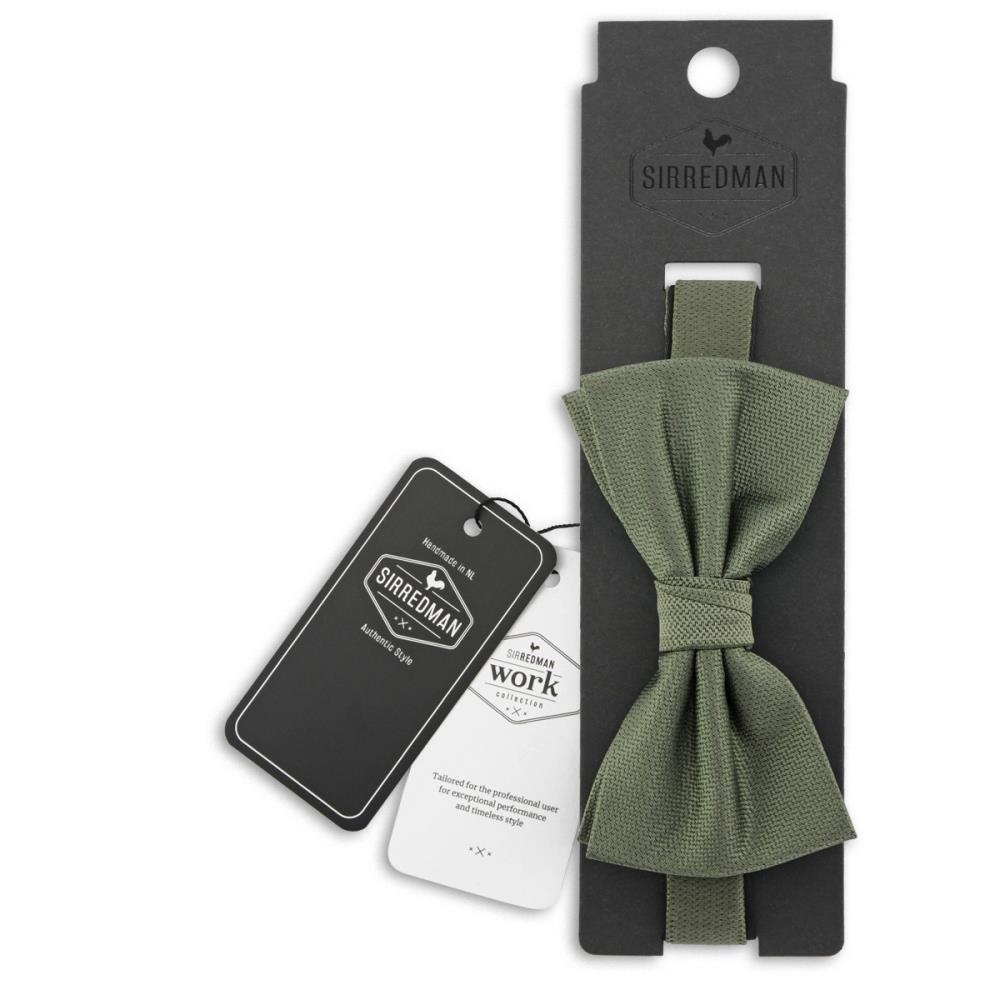 WORK bow tie olive green - 3