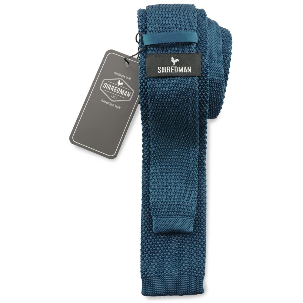 WORK knitted tie petrol - 2