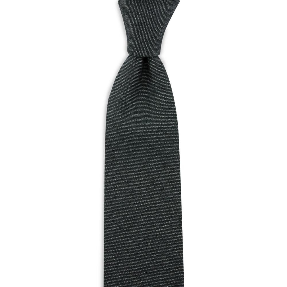 WORK necktie black denim - 1
