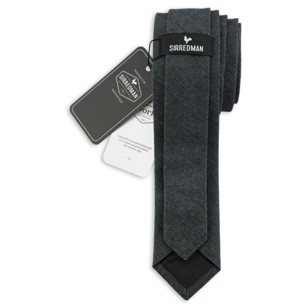 WORK necktie black denim - 4