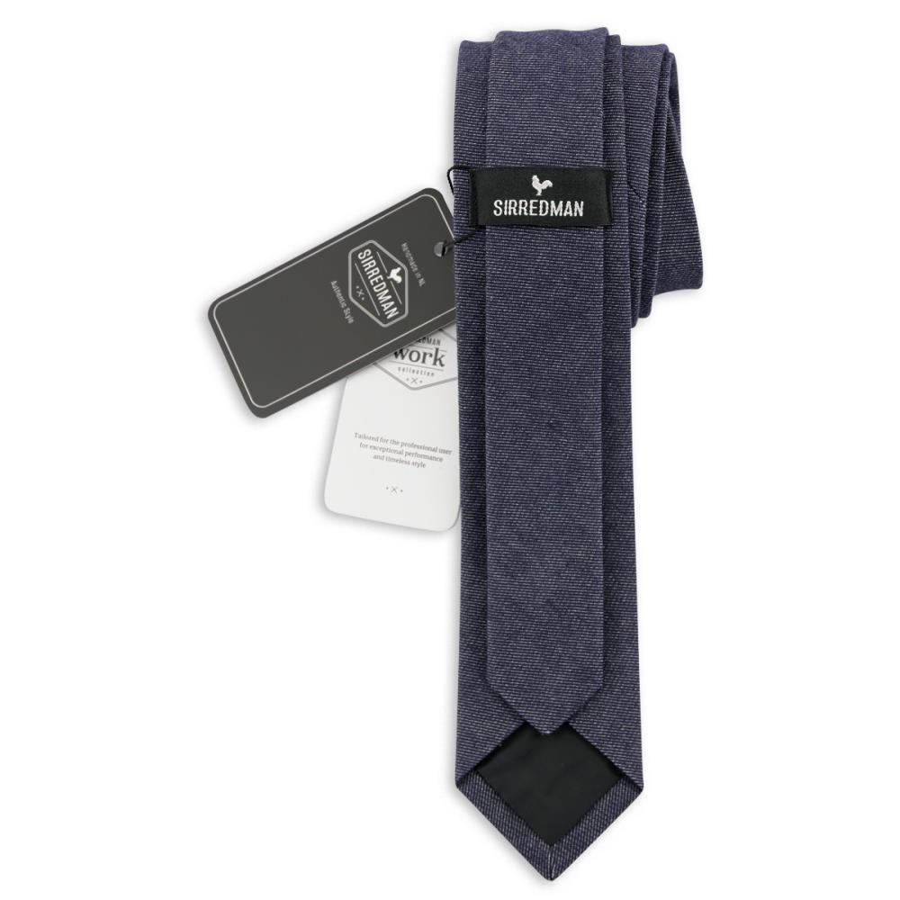 WORK necktie blue denim - 4