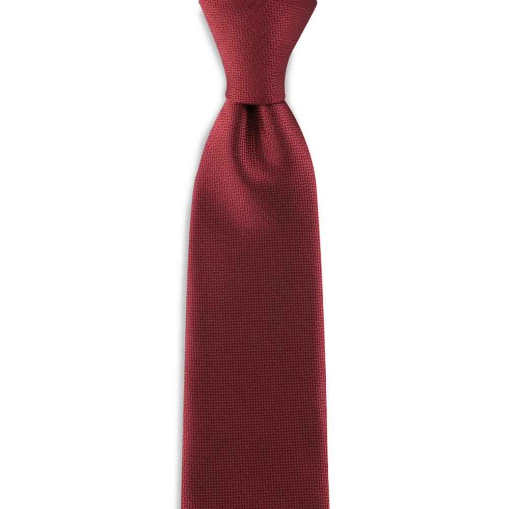 WORK necktie bordeaux - 1