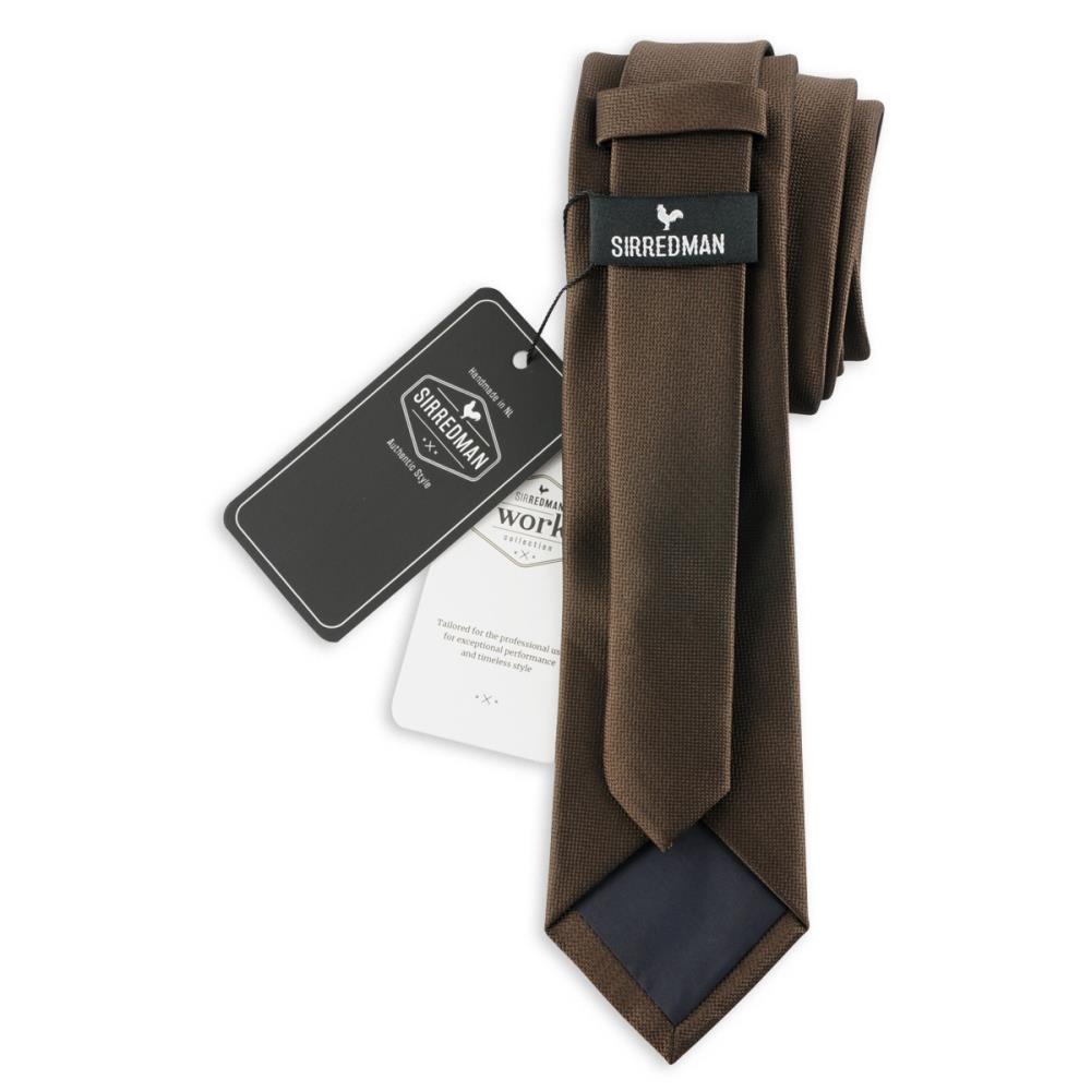 WORK necktie brown - 3
