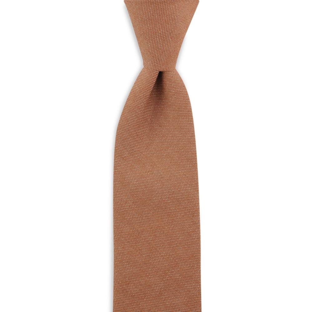 WORK necktie denim rust - 1