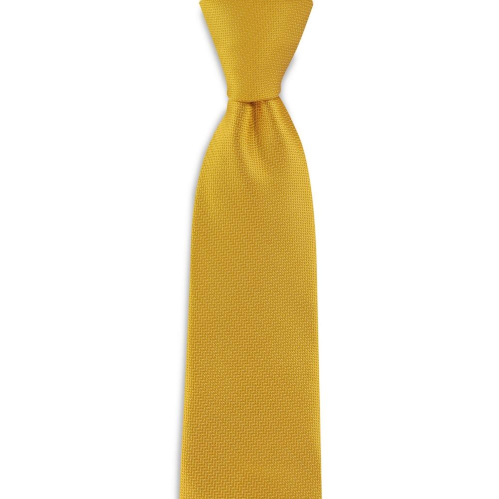 WORK necktie ochre - 1