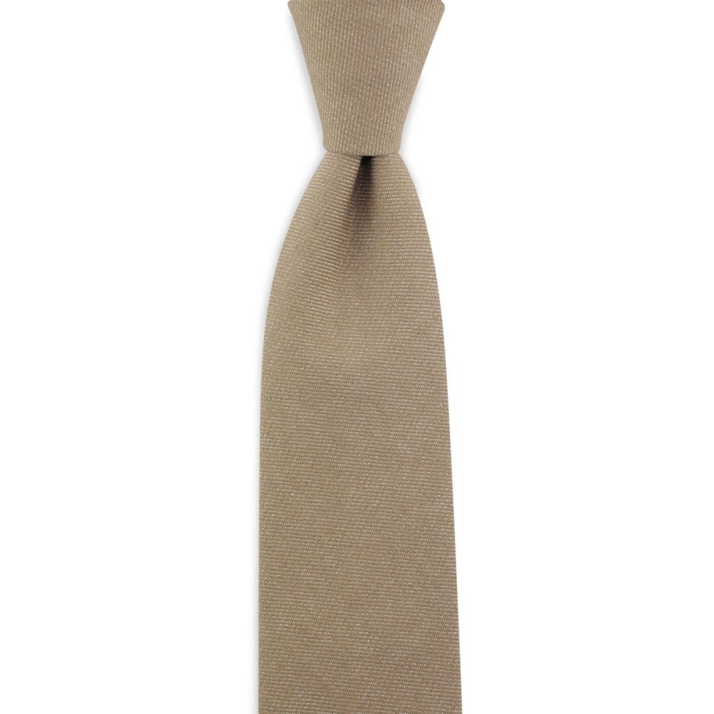 WORK necktie taupe denim - 1
