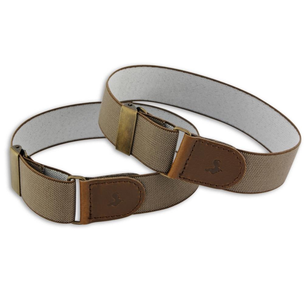 WORK sleeve garters taupe elastic - 1