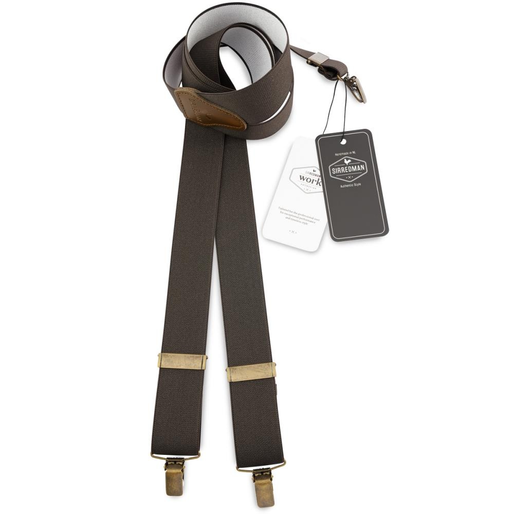 WORK suspenders brown elastic - 1
